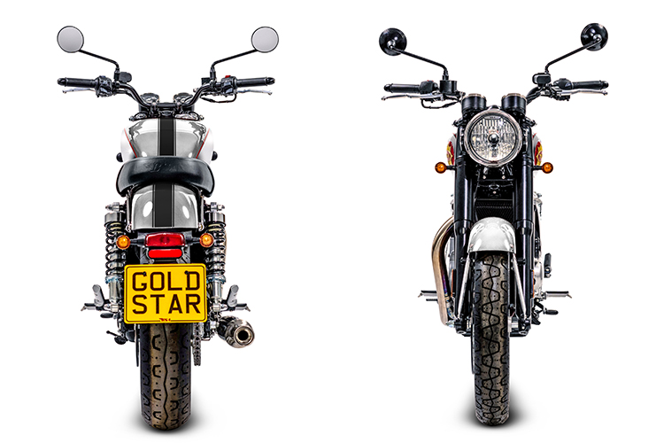 bsa gold star silver dawn